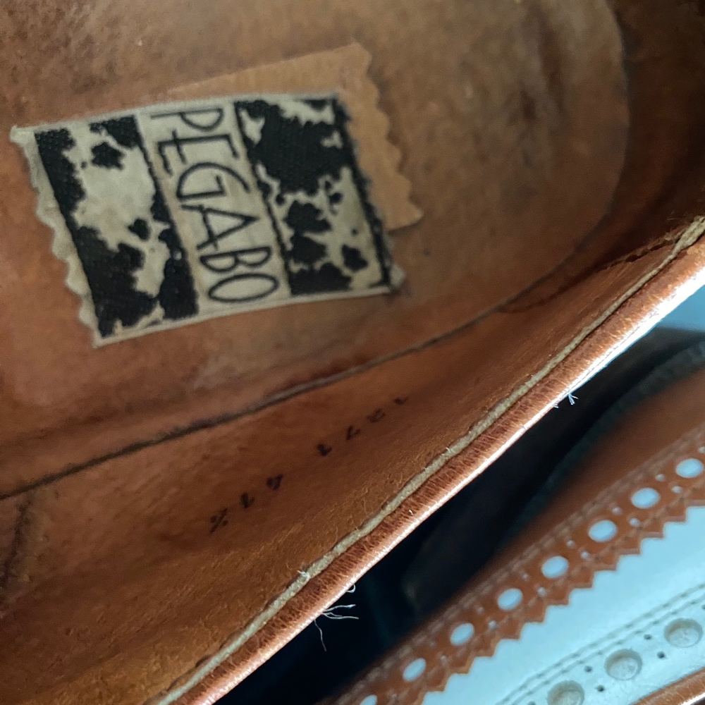 Pegabo Leather Mens (made in Italy) - Picture 2 of 14